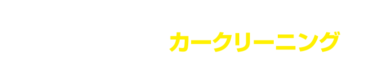 「PonoTechカービューティ」カークリーニング